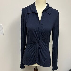 Sanctuary Dark Blue Women's Blouse